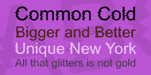 Zing Diddly Doo Zapped Font 2