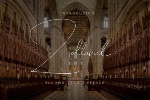 Zolland Font 1