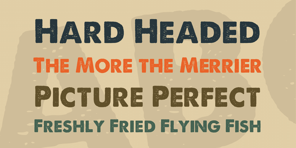 A Love Of Thunder Font 1