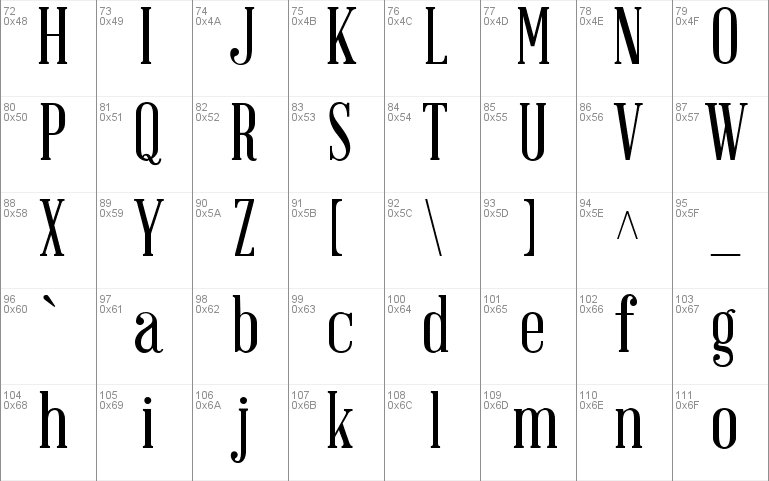 Abraham Lincoln Font 1