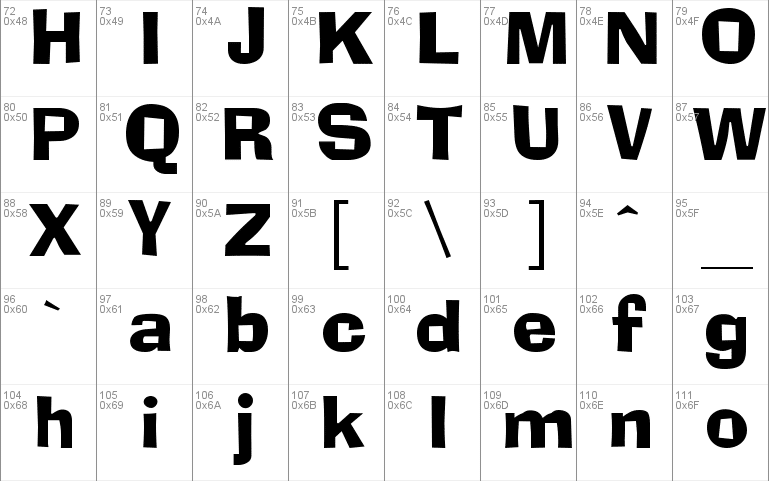 Adlib Font 2