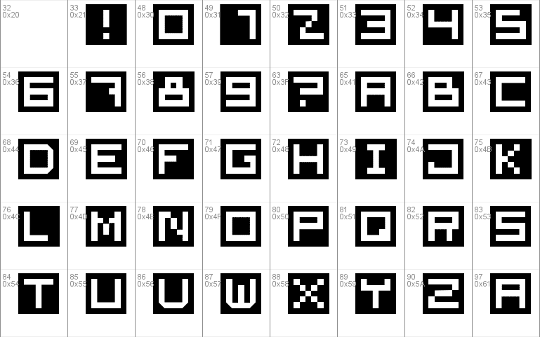 Cube Font