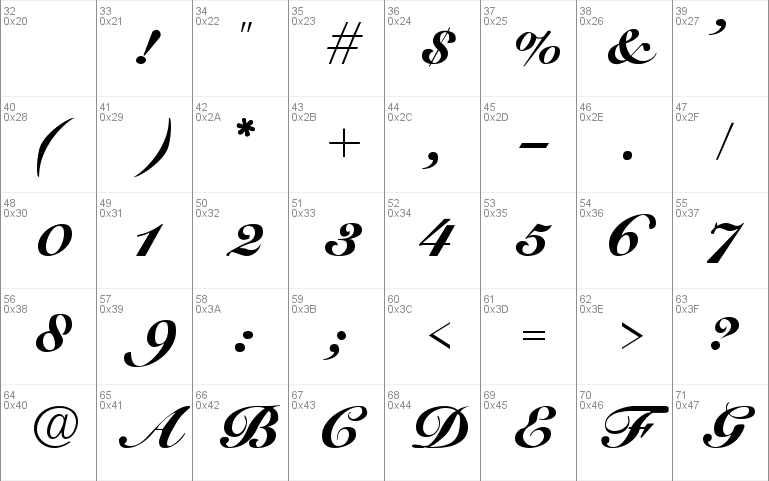 Cursive-Elegant Font