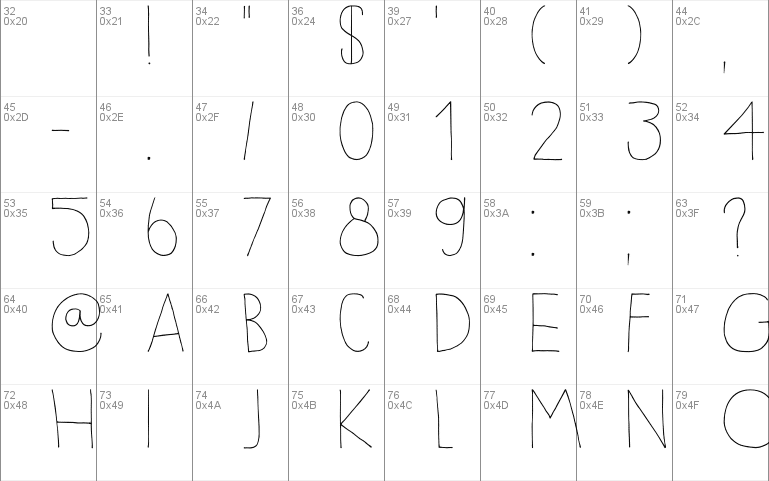 DK Sleepy Time Font 2