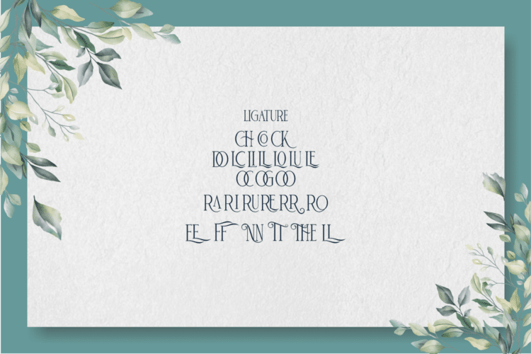 De Bambeet Serif Typeface 6