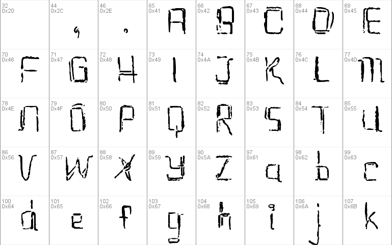 Etch A Sketch Font