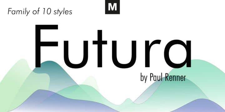 Futura Md BT Font 10