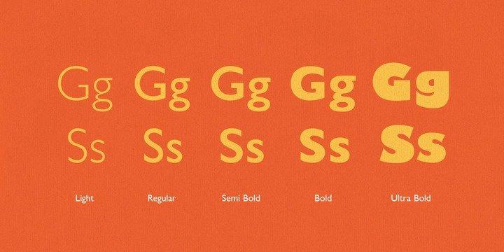 Gill Sans Font 14
