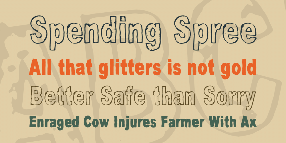 Good And Evil Font 1