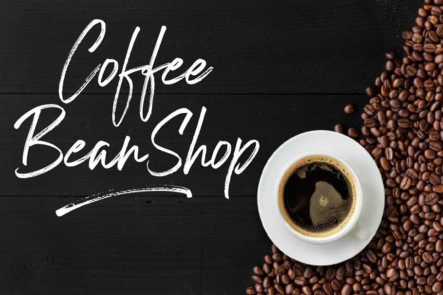 Lestagine Brush Font 10