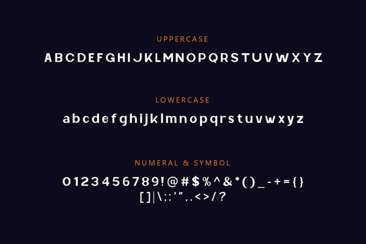Lynsic Cisnyl Sans Serif Font 002