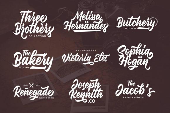 Malinsha Script Font 9