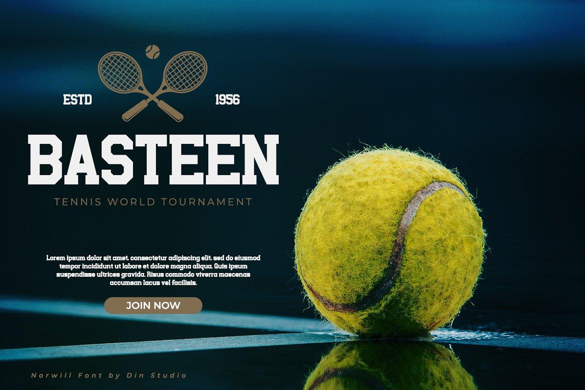 Norwill Classic Sport Display Font 2