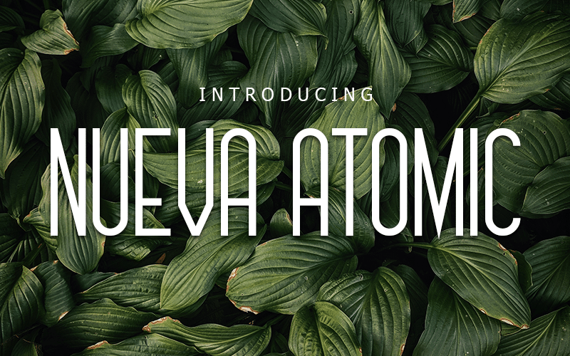 Nueva Atomio Font