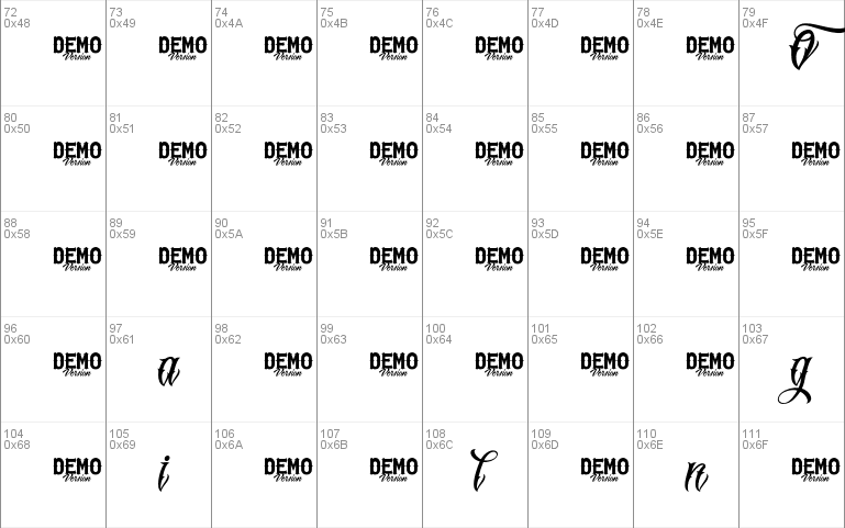 Original Gangsta Font 2