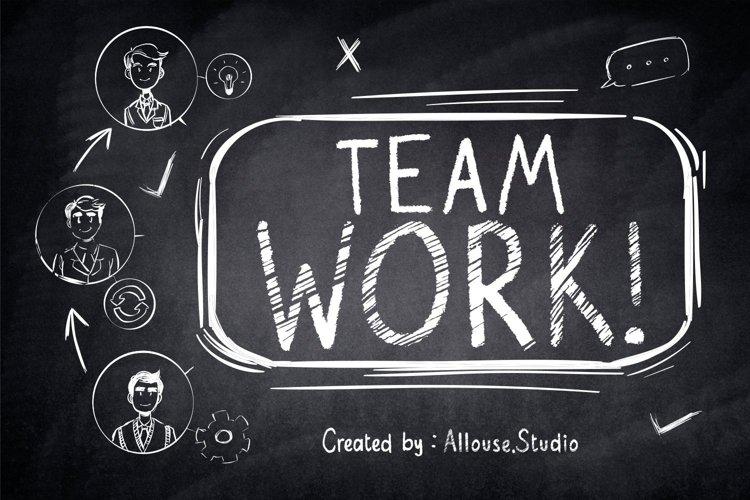 Orion Chalk Display Font 1