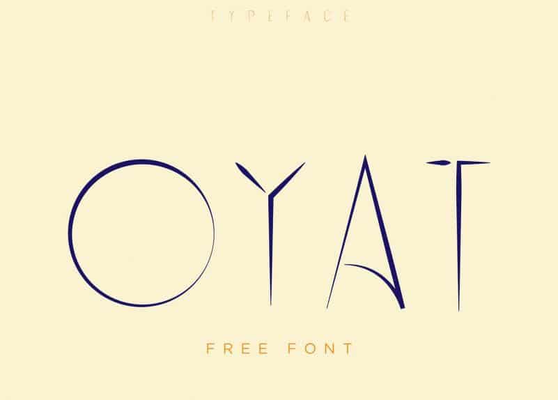Oyat Display Font