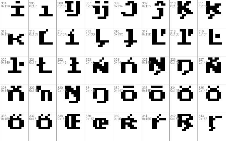 Press Start 2P Font 6