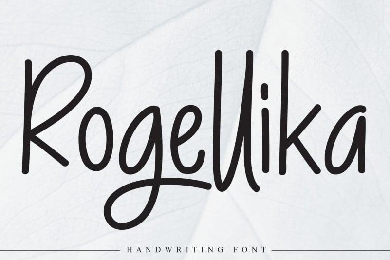 Rogellika Script Font