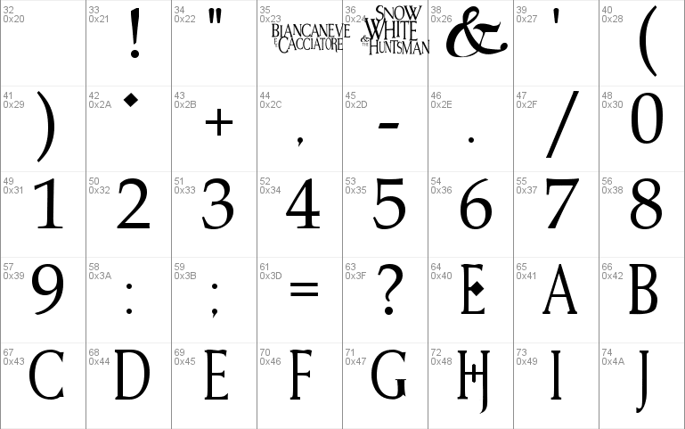 Snow White Sans Serif Font