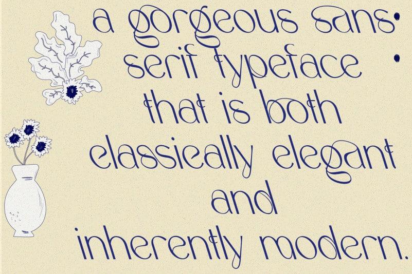 Soothing – Unique Ligature Font 2