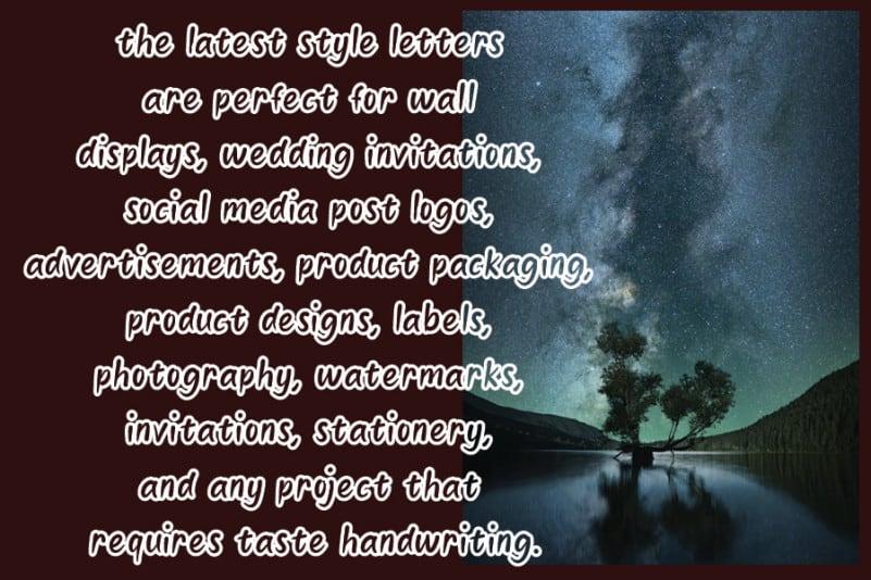 Sweet Room Script Font 2