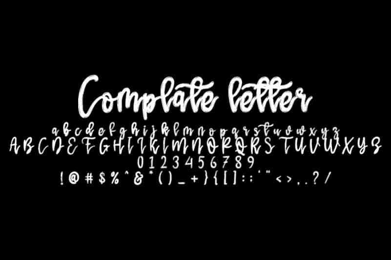 The Coconut Script Font 2