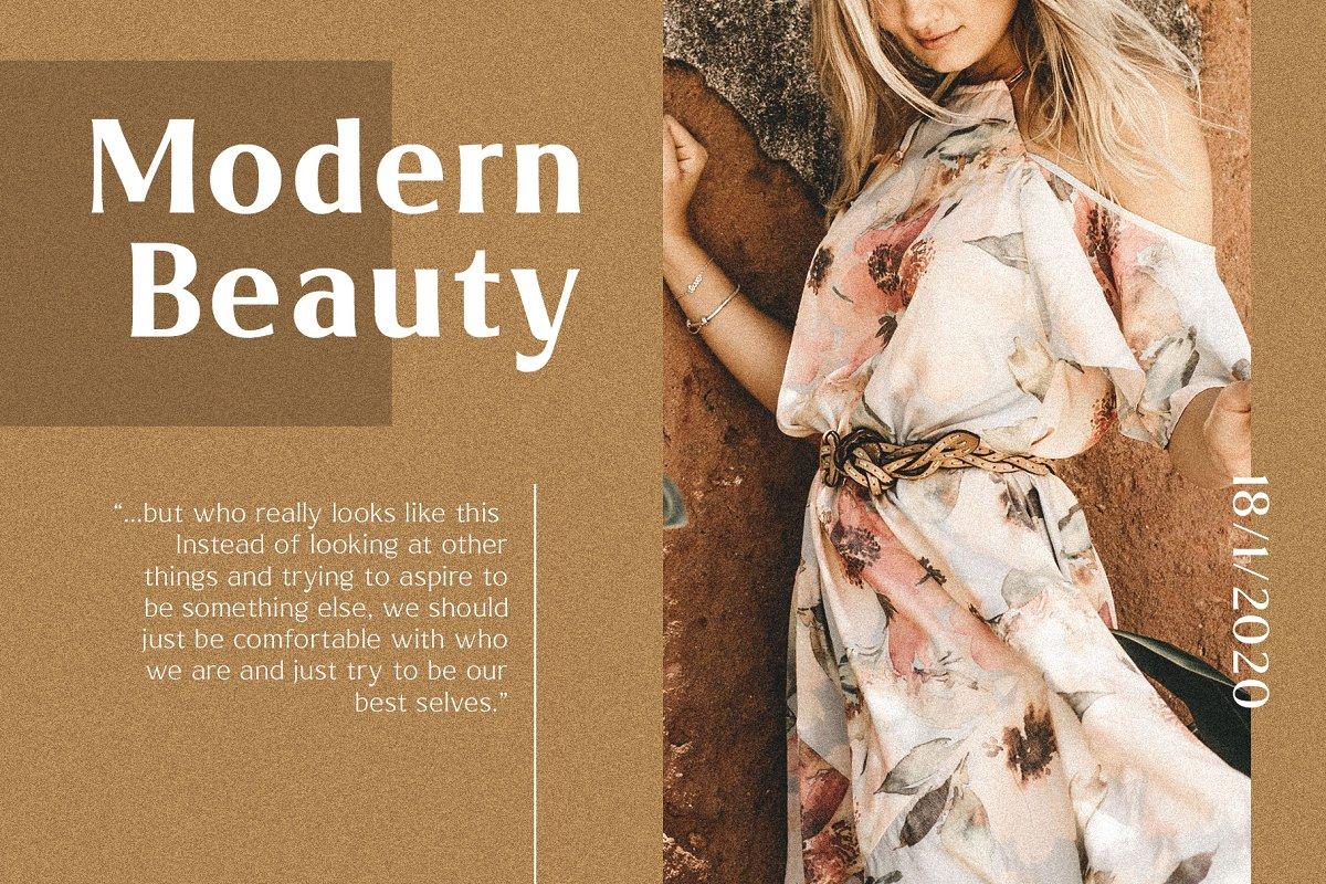 Valeria Elegant Serif Font 9