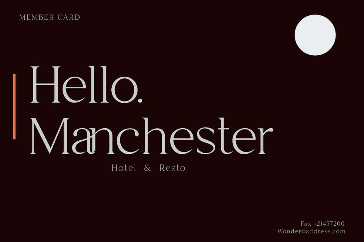 Wondar Quason Classic Serif Typeface 3