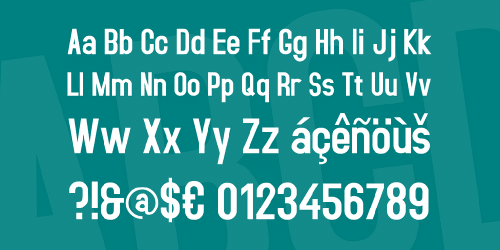 Accidental Presidency Font 3