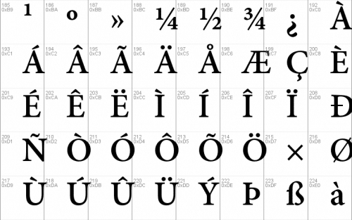 Adobe Hebrew Font 003