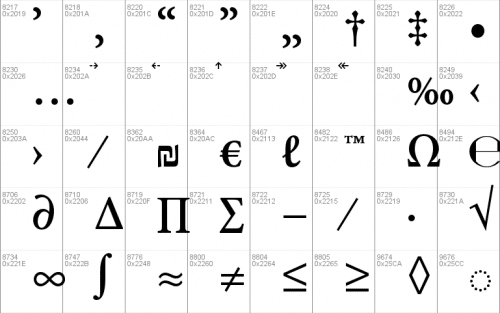 Adobe Hebrew Font 007