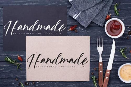 Agellia Benitta Calligraphy Font 4