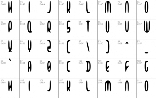 Alien Beasts Font 2