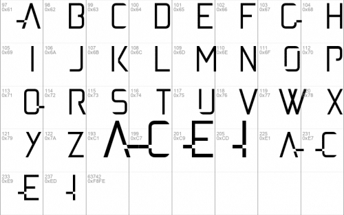 Andromeda Font 2