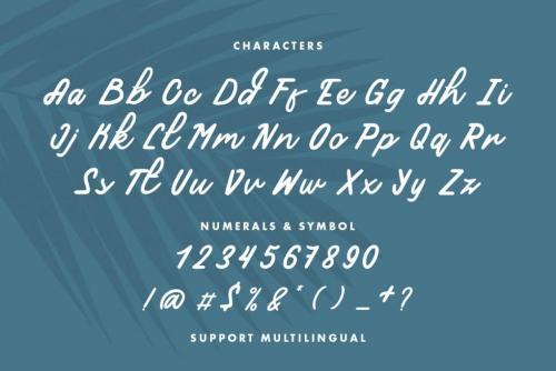 Aquila Handdrawn Script Font 1