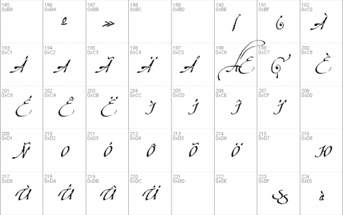 Aquiline Font  3