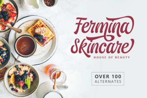 Ariestha Script Font 8