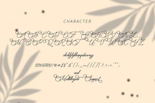 Audrena Script Font 2