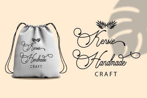 Audrena Script Font 6