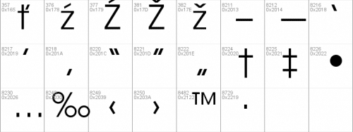 Avant Garde CE Font 5