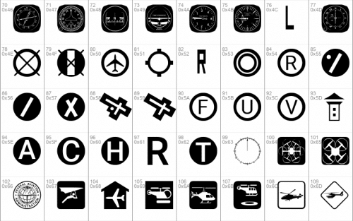 Aviation Font 1