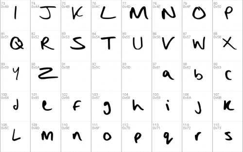 Bad Handwriting Font 2