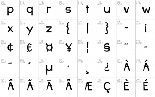 Bang Whack Pow Font 2