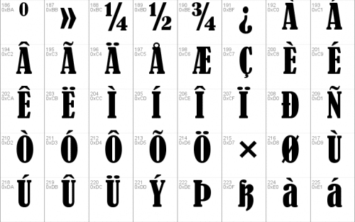 Bernard Mt Condensed Font 3