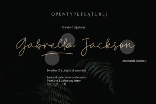 Billion Times Handwritten Font 9