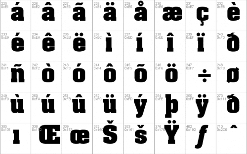 Blacksmith Font 4