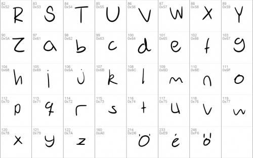 Bootleg Tim Burton Font 1