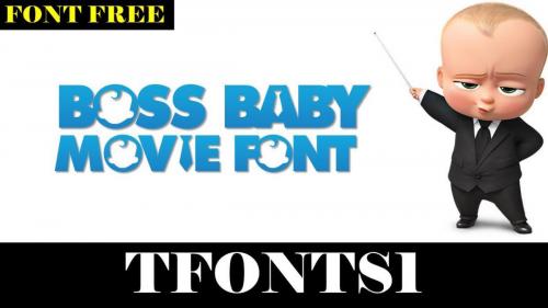 Boss Baby Font