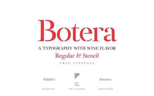 Botera Serif Typeface
